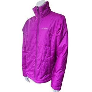 Columbia Thermal Coil Interchange Magenta Jacket (M)
